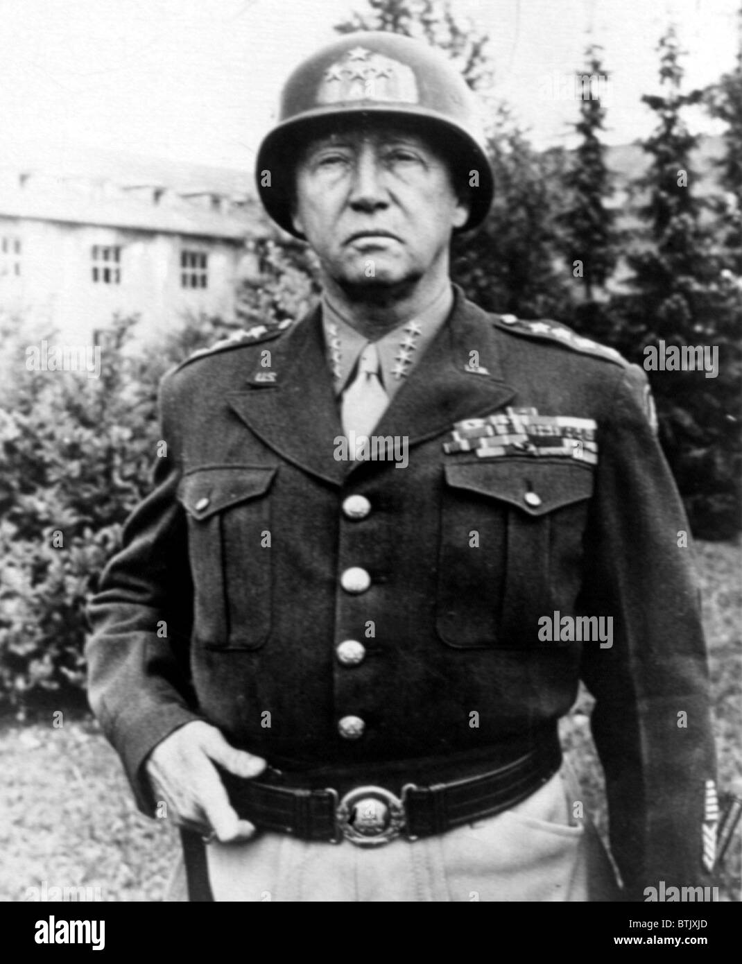 Le Général George Patton 1940 Photo Stock Alamy