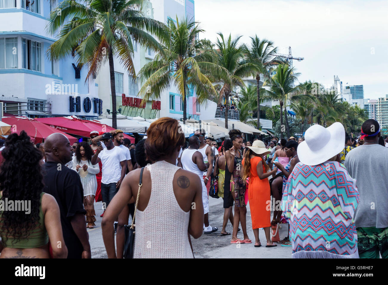 miami beach black tourist